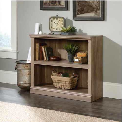 Sauder 2-Shelf Bookcase, Multiple Colors