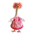 thumbnail image 6 of Coollooc Valentine's Day Goose Outfit Love Heart Lawn Porch Goose Clothes for 23" Statue Valentine's Day Outdoor Patio Yard Lawn Art Decoration(Pink), 6 of 9