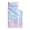 Unicorn Star Galaxy, variant on Nap Mat with Removable Pillow for Kids Toddler Boys Girls Daycare Preschool Kindergarten Sleeping Bag, Rainbows and Clouds Printed on White,100% Soft Microfiber