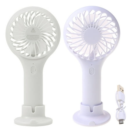 

JUNTEX Outdoor Small Cooling Fan Portable Handheld Fan USB Rechargeable Eyelash Fan Adjustable Mini Ventilation Fan Low Noise