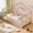 Natural, variant on Guqiart Twin Size Wooden Floor Bed Frame with Safety Fence - Low Montessori Bed for Kids, No Box Spring Required