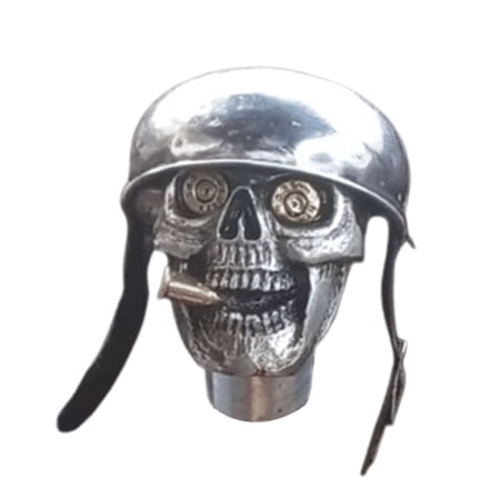 Skull Gear Knob, Skull Soldier Handle Shifting Knob, Handcrafted Car Stick Shift Knob, Resin Gear Shift Knob For Manual Automatic Car