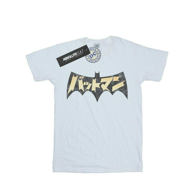 DC Comics Femmes Batman Logo International Coton Petit Ami T-Shirt