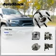 thumbnail image 3 of AutoShack Front & Rear Hub Bearing Assemblies for Buick, Allure 2010, AWD FWD L4 2.4L V6 3.0L 3.6L - With ABS, 5-Lug, 3 of 5