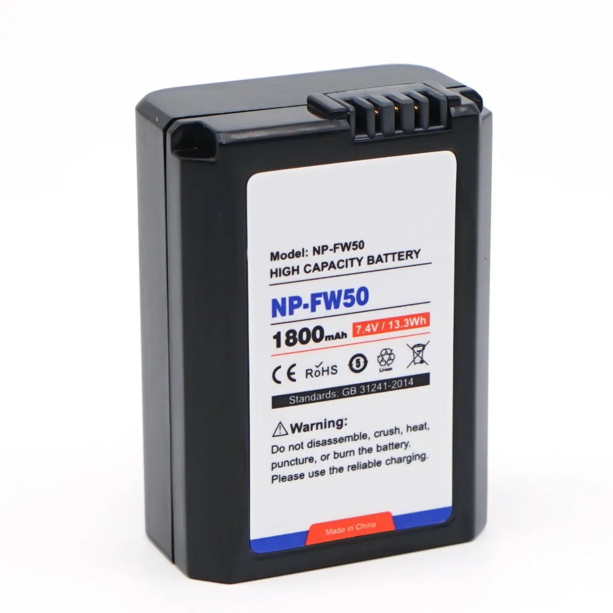 Replacement Battery for Sony Alpha 7 II / ILCE-7M2 Digital Camera