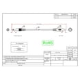 thumbnail image 5 of Cable CableWholesale de 3,5 mm mono macho a RCA macho 1,8 m negro, 5 of 5