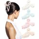 thumbnail image 1 of wonima11 4 PCS Acrylic Bow Hair Clips for Women Bow Cute Claw Clip 4.3" Large Hair Claw Clips for Thick or Long Hair Bows Jaw Clip, 1 of 1