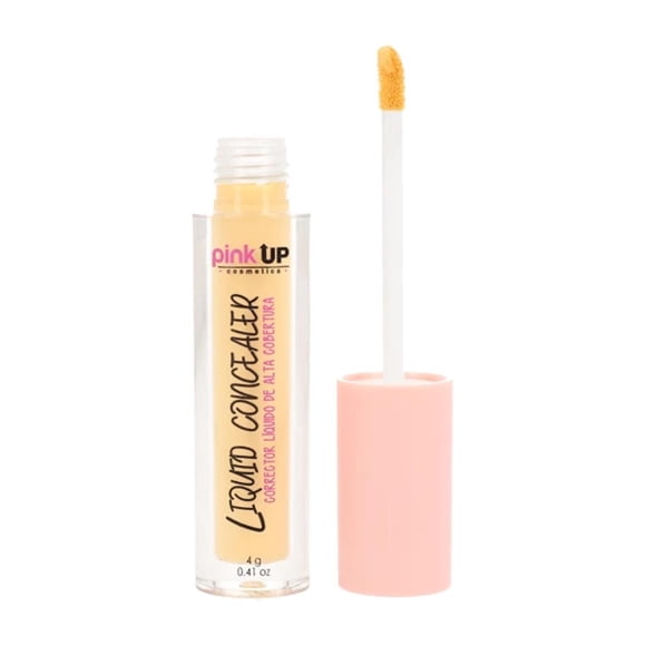 Corrector líquido Alta cobertura Liquid Concealer Pink Up amarillo