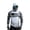 393#White, variant on Fishing Hoodies for Men with Face Mask - Performance UPF 50 Sun Protection Long Sleeve Outdoor Hiking Shirt Breathable (Excluding Glasses) White 2XL