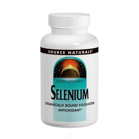 Source Naturals - Selenium, 200 mcg, 120 Tablets, Pack of