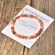 thumbnail image 1 of 6mm Bohemia MoonStone Bracelet for Women Natural GemStone Carnelian Beads Crystal Healing Adjustable Braided Rope Bracelets, 1 of 5