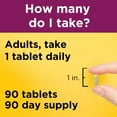 thumbnail image 3 of Nature Made - Multi for Her with Iron & Calcium, 90 tablets - 2 Pack, 3 of 4
