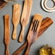 thumbnail image 5 of Juego de utensilios de cocina Fityle de 4/5 piezas, espátulas de madera para cocinar 4 piezas, 5 of 6