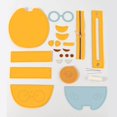 thumbnail image 3 of DIY Leather Crossbody Bag Kit Easy for Kids Leather Sewing Kits Yellow, 3 of 9