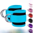 thumbnail image 2 of Accesorios de pórtico Entrenador de fuerza para piernas Correa de tobillo de resistencia con velcro para fitness Hebilla de tobillo de pórtico, 2 of 4