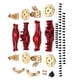 thumbnail image 5 of Kit de Cubierta de Puente C de Latón para Carcasa de Eje Delantero y Trasero de Coche RC para 1/12 H12Y H12Y+ RC Rojo, 5 of 5