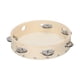 thumbnail image 2 of Tambor de percusión Pandereta de mano de 8 pulgadas con jingles de metal de una fila. piel de oveja. tambor. panderetas de madera. entretenimiento. tambor musical para adultos. niños. baile. canto. fi Tomshoo  Tambor de percusión, 2 of 6