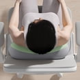 thumbnail image 5 of Back & Lumbar-fitted Chair Cushion, Soft Comfortable Breathable Slow-rebound Memory Foam Seat Pad, for Home / Office / Student Dormitory / Classroom Chairs, 5 of 6