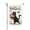 Style 3, variant on Black Cat Welcome Garden Flag 12x18 Inch Double Sided – Mysterious Gothic Roses & Autumn Trees Outdoor Yard Decoration For Porch, Lawn & Patio