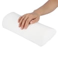 thumbnail image 3 of Cojín de felpa para reposamanos para decoración de uñas, herramienta de maquillaje para manicura suave y lavable (blanco), 3 of 3