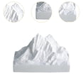 thumbnail image 6 of FashionCha Tabletop Ornament Snow Mountain Statue Realistic Decorative Figurine for Hallway Style B, 6 of 9