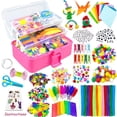 thumbnail image 1 of Suministros para manualidades, kit de manualidades VLUSSO para niños de 4 a 9 años, 1 of 7