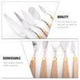thumbnail image 4 of Miangastore Spatula Stainless Steel 1Set 7.9x0.9x0.4In, 4 of 8