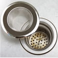 thumbnail image 3 of 3 PCS Kitchen Sink Strainer Stainless Steel, Kitchen Sink Filter，Kitchen Sink Filter with Inner Diameter 7.3cm, 3 of 5
