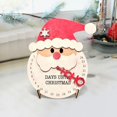 thumbnail image 5 of JHGoosa 2023 Christmas Countdown Decoration Decoration Home Christmas Day Decoration Wooden Christmas Countdown Decoration, 5 of 5