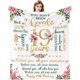 thumbnail image 1 of LHSHID Sweet 19th Birthday Gifts Ideas for Girls 19th Birthday Decorations Happy 19th Birthday Gifts for Daughter Sister Birthday Blanket 50"x60", 1 of 7