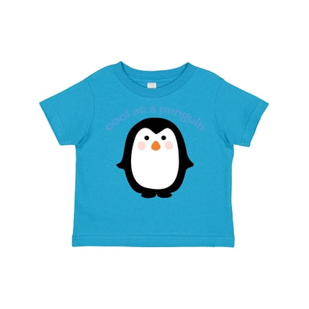 

Inktastic Cool As a Penguin Gift Toddler Boy or Toddler Girl T-Shirt