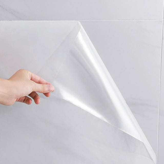 IFANLANDOR Autocollants de Cuisine Résistants à la Graisse Papier Peint Transparent pour Ménages 1 Rouleau