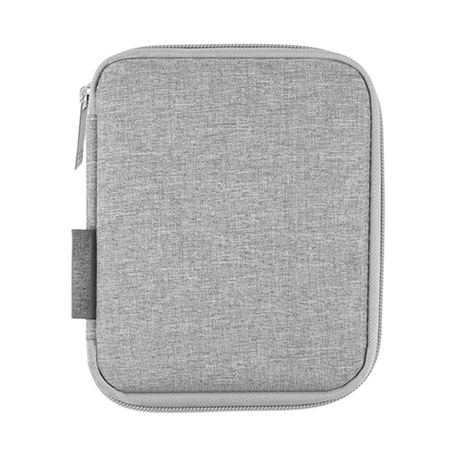 Estuche Organizador Reloj Estuche Soporte Correa Reloj Nylon para Cable Reloj (gris Pequeño)