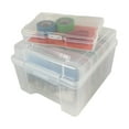 thumbnail image 4 of 2x 5 "X 7" pulgadas Caja de almacenamiento de fotografía Organizador de fotografía Contenedor Craft Keeper Caja de almacenamiento de imágenes con asa para pegat mayimx casos de almacenamiento de fotos, 4 of 9
