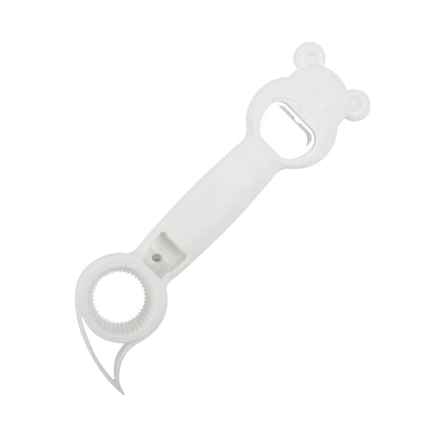 Abridor de tapas manual 4 en 1, 2 unidades, multifuncional, para cocina, hogar, con tornillo