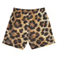 thumbnail image 2 of Leopard Fur Print Boys' Swim Trunks Board Shorts Beach Pants Bathing Bottoms 2T, 2 of 8