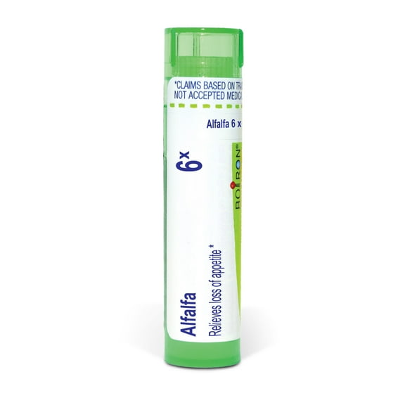 Boiron Alfalfa 6X, Homeopathic Medicine for Loss Of Appetite, 80 Pellets