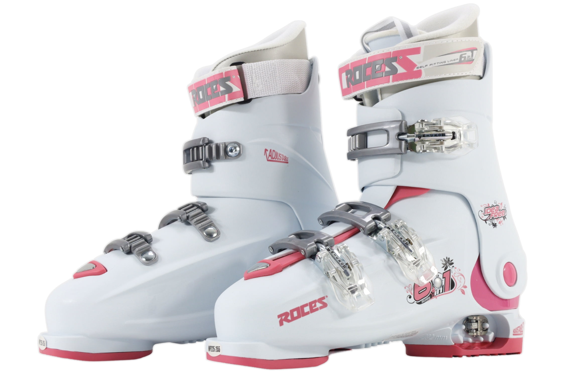 スキー 22.5-25.5 ROCES IDEA FREE 6IN1 Roces IDEA Free 22.5-25.5 MP Adjustable Youth Ski Boots