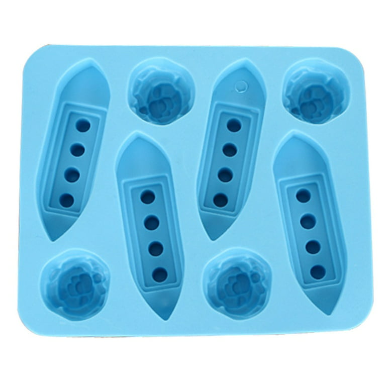 Elbee Home Set of 2, 15-Cube Silicone Ice Tray, Brown