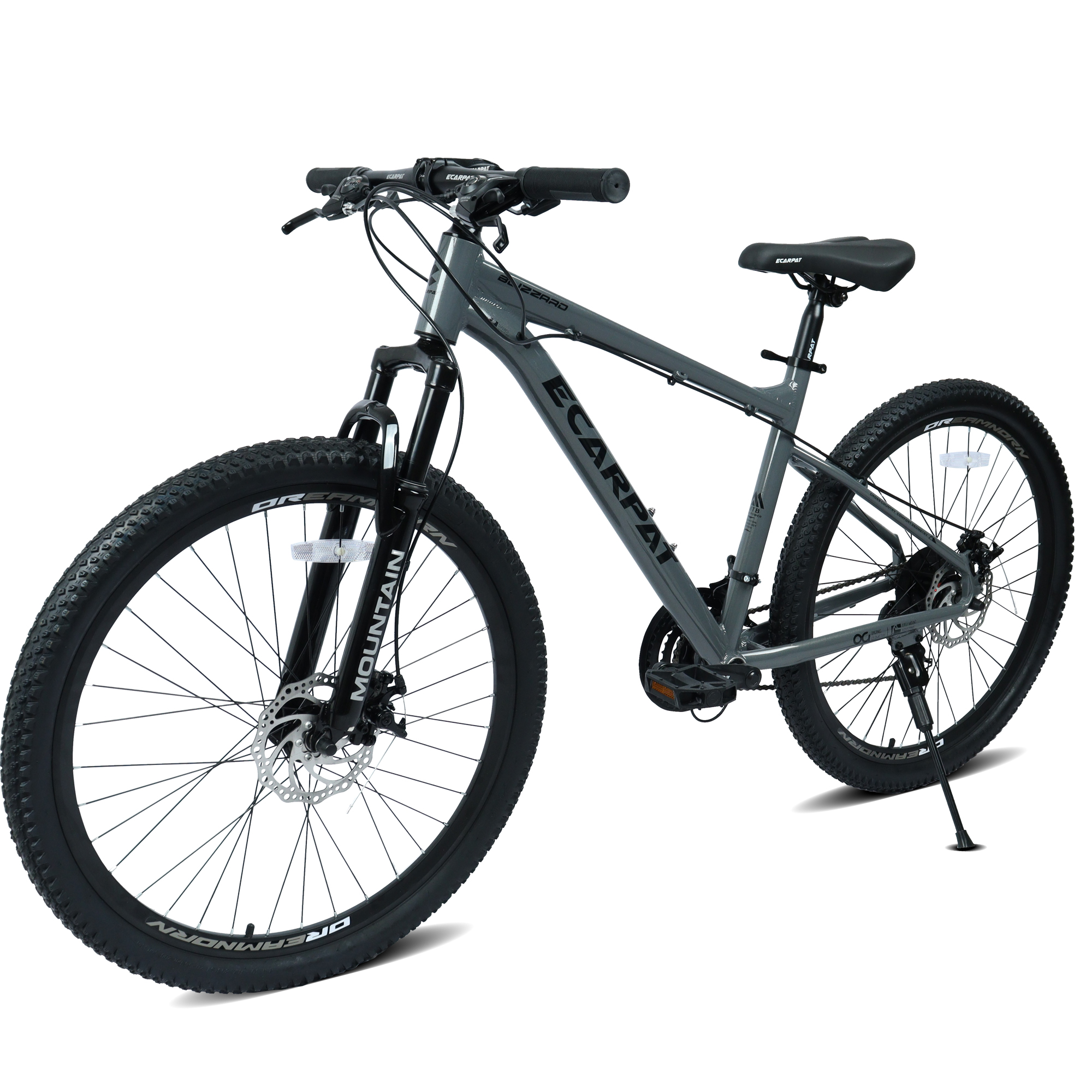 RAISTYW 26" Mountain Bike for Adults, 21-Speed Carbon Steel Bicycle with Disc Brake and Suspension Fork, MTB Bicycle Men/Women for Age 15+Years Height 5'5" - 5'10", Blue