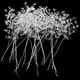 thumbnail image 3 of Injueey 50 Uds. Ramo de capullos de cristal Artificial autoensamblaje de Navidad tallos de gota de agua cuentas ramas de flores boda Artesanía Injueey HA084405-00, 3 of 6
