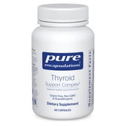 Pure Encapsulations Thyroid Support Complex - Supports Thyroid Health* - Antioxidant Infusion - With Ashwagandha & Iodine - Non-GMO & Vegetarian - 60 Capsules