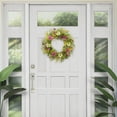 thumbnail image 3 of Puleo International 30" Artificial Floral Spring Door Wreath, Multicolor, 3 of 3