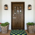 thumbnail image 5 of Front Door Mat Indoor Outdoor Outside Entrance - 16*24in Washable Frog Prince Crowns Navyblue Thin Bathroom Rugs Fit Under Door, Bath Rugs for Bathroom, Kitchen Rugs Mats for Floor, 5 of 6