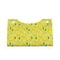 thumbnail image 2 of Naloa Bright Lemons Print Leather Tissue Box Cover Rectangle | Long Tissue Box Cover | Tissue Box Holder | Tissue Holder for Bathroom, 2 of 9