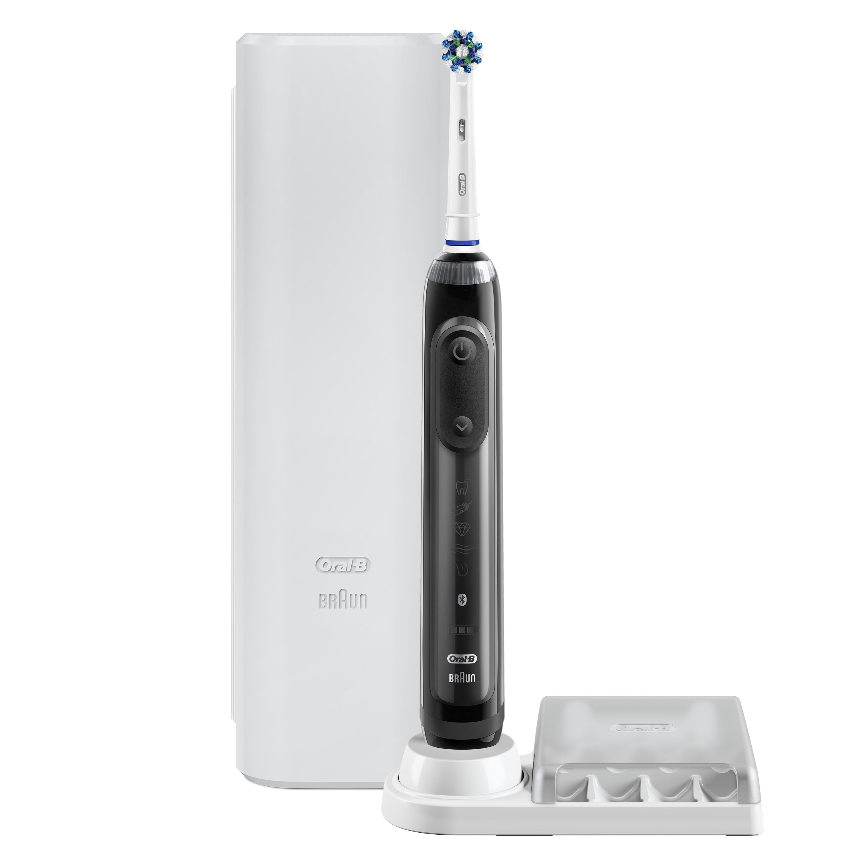Oral-B 6000 SmartSeries Electric Toothbrush, Powered by Braun, Black