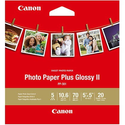 200g/m² Pack of 100 Sheets Basics Photo Paper Glossy 4 x 6 Inch 