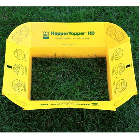Hoppertopper Hd Plastic Lawn And Leaf Bag Funnel Yellow 2pk Hoppertopper Hd Plastic Lawn And Leaf Bag Funnel Yellow 2pk