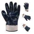 thumbnail image 1 of Guantes resistentes al aceite guantes de inmersión antideslizantes transpirables de goma impermeables lavables resistentes al desgaste con revestimiento de nitrilo para, 1 of 8