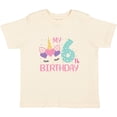 thumbnail image 3 of Inktastic 6th Birthday Unicorn Girls Toddler T-Shirt, 3 of 5